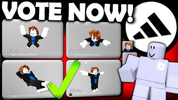 VOTE NOW! Help Create A Custom Avatar Animation Bundle! (ROBLOX)