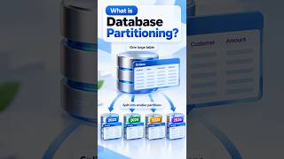 What is Database Partitioning | System Design Explained #databasepartitioning #systemdesign #sql