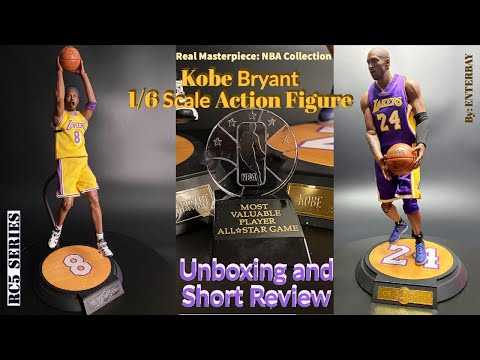 Kobe Bryant 1/6 Scale Action Figure by: Enterbay Unboxing and