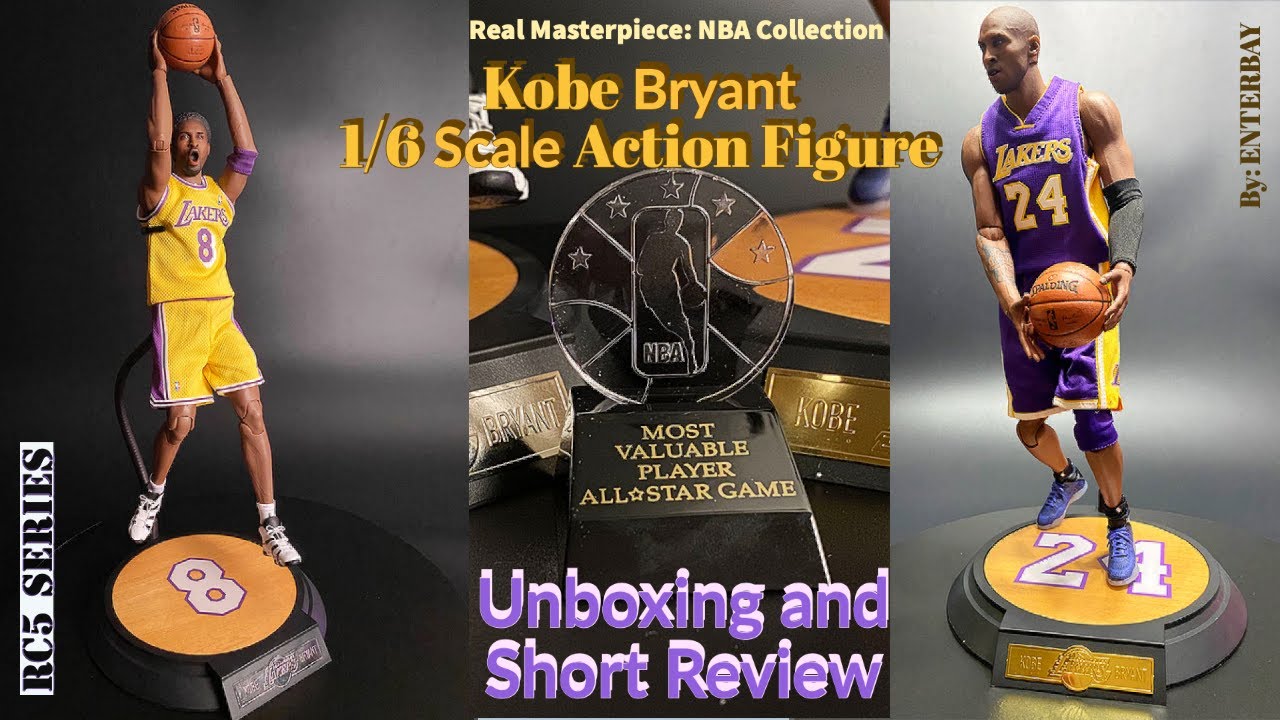 Enteray Studio 1/6 Real Masterpiece Black Mamba Kobe Bryant Figure