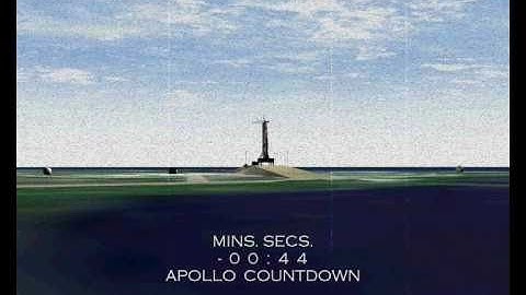 Apollo 11 Lift-Off Animation