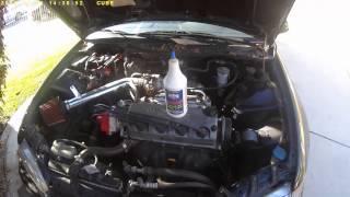 Lucas oil stop leak, does it work?  No... not really on my honda civic hatchback