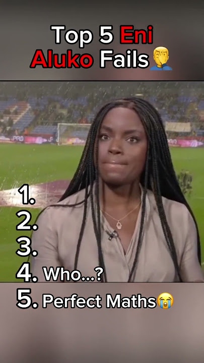 BEST ENI ALUKO FAILS IN FOOTBALL TV! (FUNNY!)