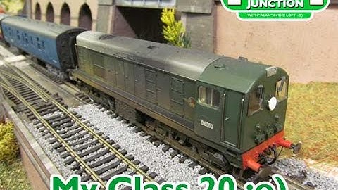 Buckland Junction loft model railway 232. Town scene gets walls, and a new locomotive joins my fleet