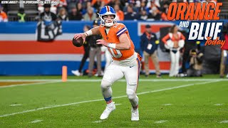 Can Bo Nix Fix His Footwork? Broncos Coaching The Fine Line Orange Blue Today