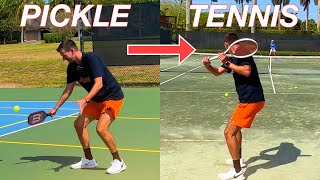 Can Playing Pickleball Ruin Your Tennis Game?