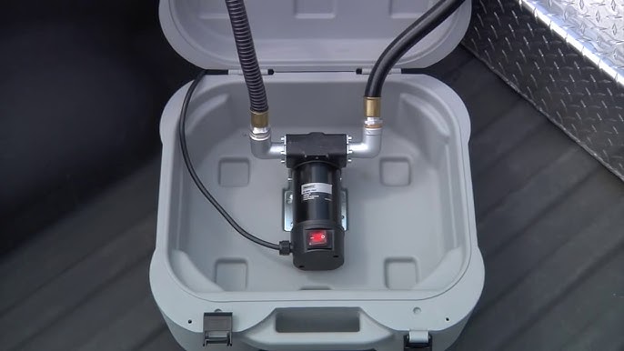 Fuelworks Portable Diesel Fuel Transfer Pump Kit - 12V, 10GPM, 13'Ft D