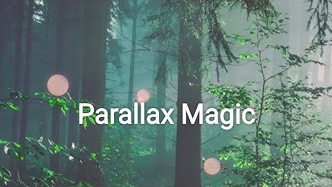 Mouse Move Parallax Effect using HTML, CSS & JavaScript | Creative Animation Project