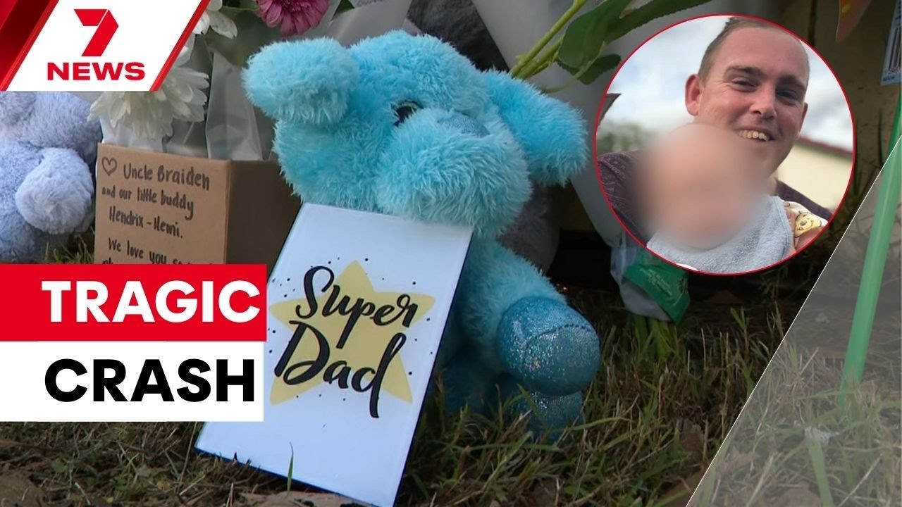 Community rallies behind father and son killed in tragic crash | 7NEWS ...