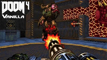 DOOM 4 VANILLA MOD: Doom 2016 Re-imagined for Classic Sourceports! 4 Custom Maps on Ultra-Violence
