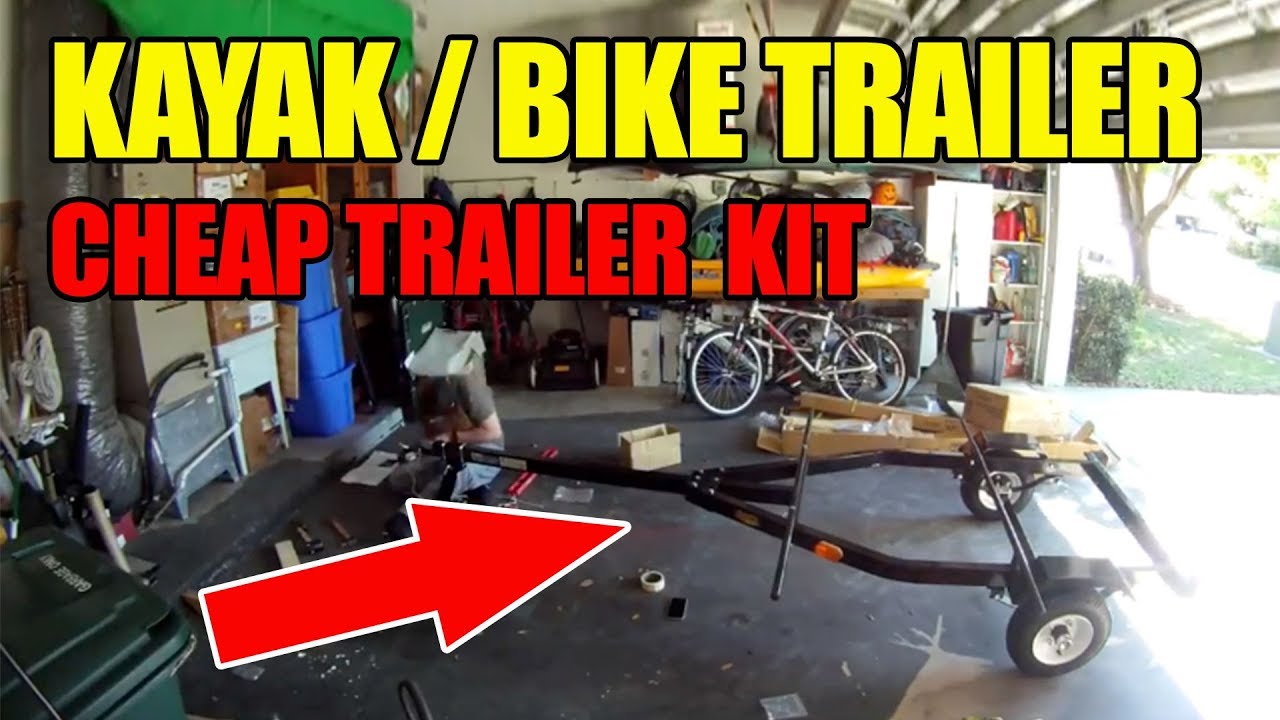 Assembling Right-On Trailer Utility Bike/Kayak - DIY build ...