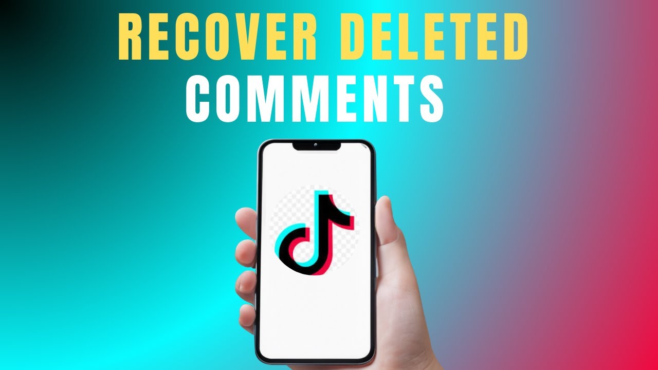 How To Recover Deleted Comments On Tiktok How To Recover Deleted Comments On Tiktok