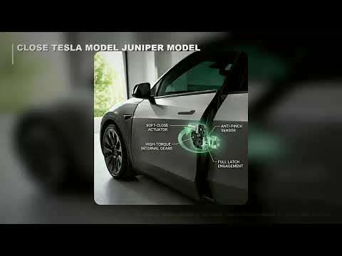 2026 New Soft Close Door For Tesla Model Y Juniper YL & Model 3 Highland Automatic Suction Door Kit