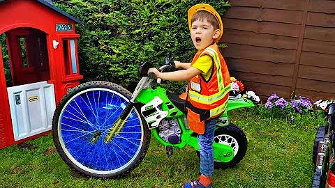 Kids Ride on Motorbike  Power Wheels