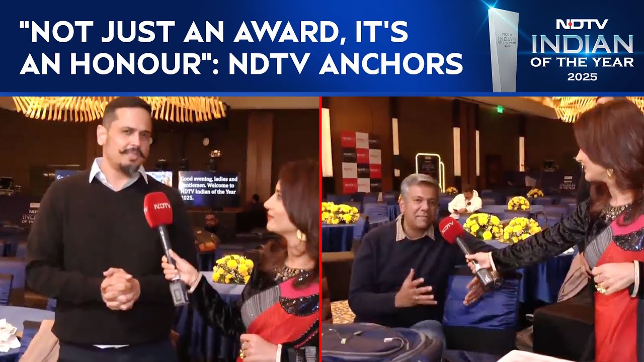 NDTV Indian Of The Year 2025: 14 Winners Across Varied Categories - YouTube