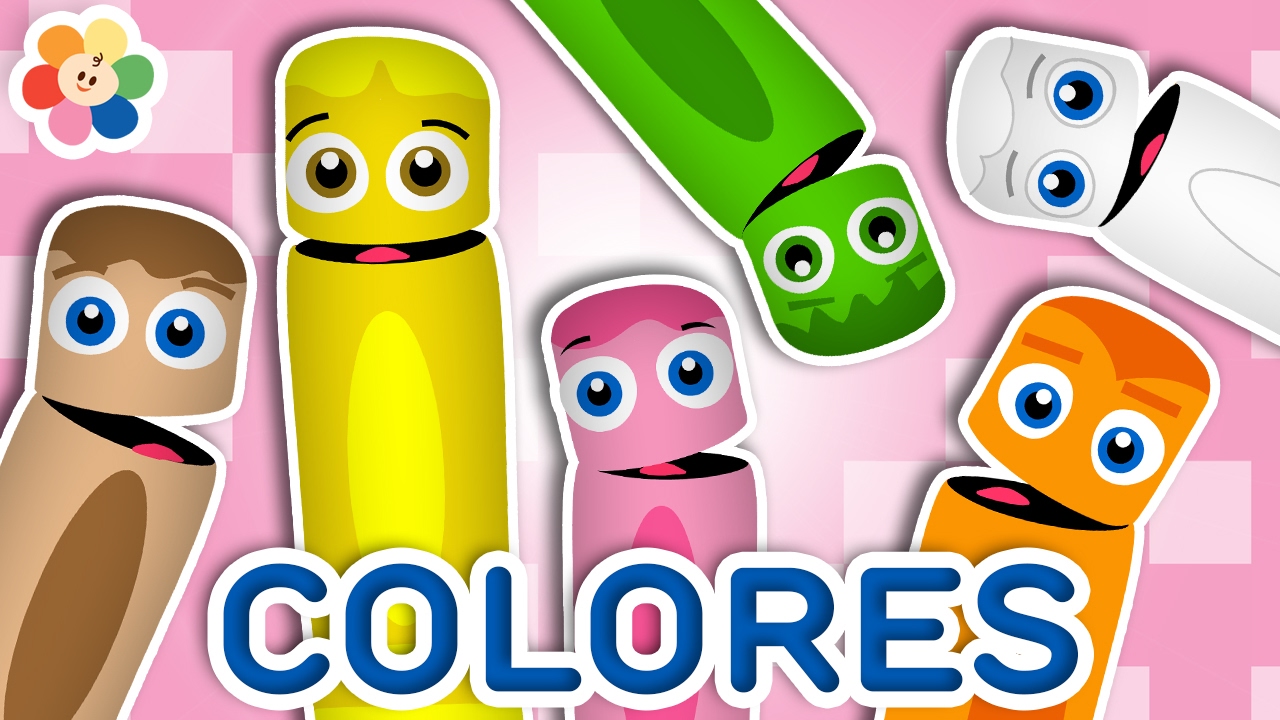 Aprende Los Colores Los Colores En Español Para Niños La Pandilla