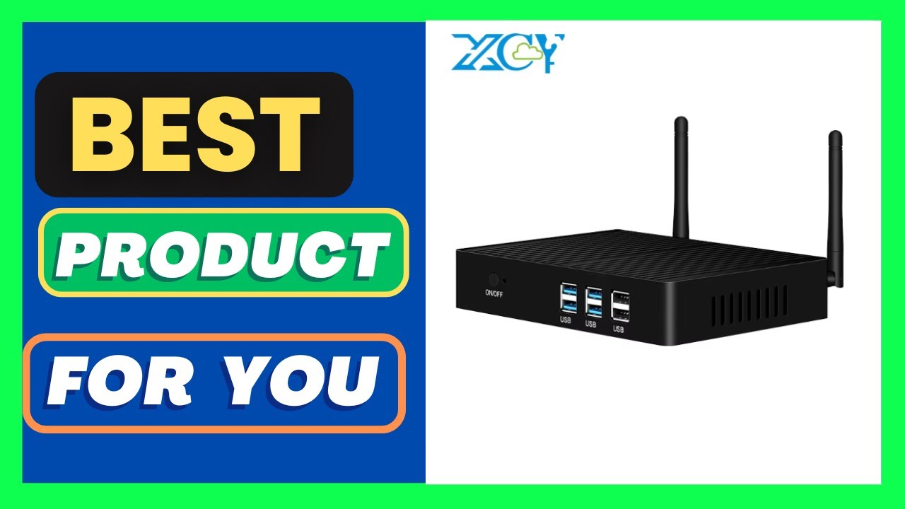 XCY Fanless Mini PC Intel
