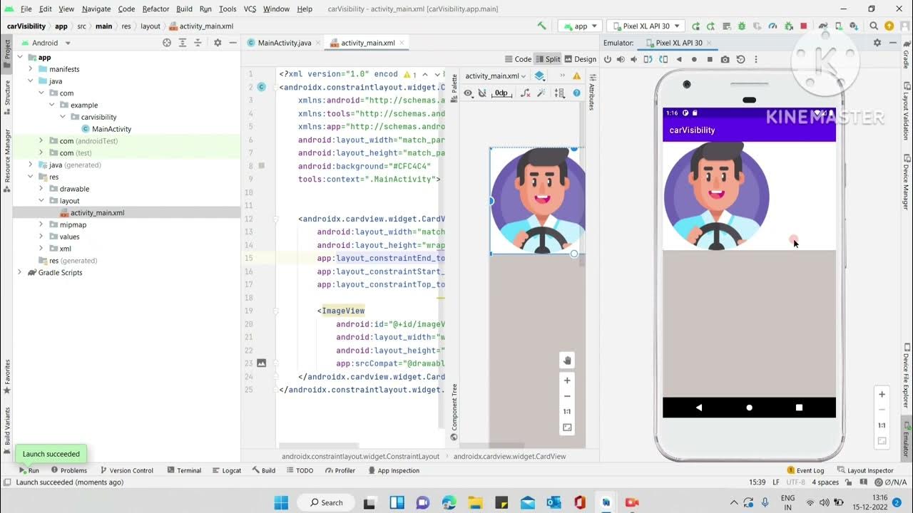 How to use elevation in Android studio | 3D effects | Hindi - YouTube