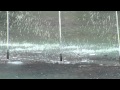 Bellagio Fountains nozzles in action (Tiesto show)