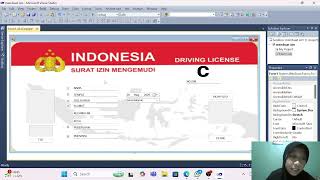 TUGAS 2 PEMROGRAMAN VISUAL NET: Membuat tampilan SIM pada aplikasi Microsoft Visual Studio 2010