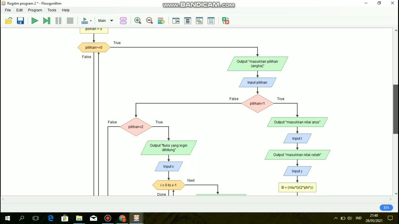 PROGRAM C++ DAN FLOWCHART | BIDANG MTK DAN FISIKA | TUGAS BESAR PKS II ...
