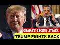 1 MIN AGO: Obama BREAKS SILENCE on Trump in DEVASTATING Speech | Political Earthquake Rocks D.C.