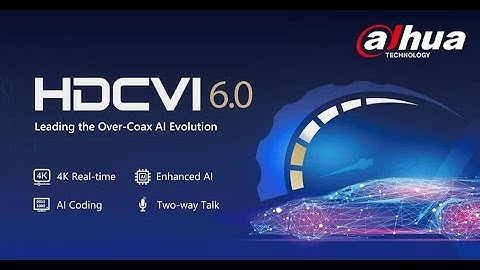 Dahua - HDCVI 6.0 (Eng)
