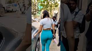 Saiee Manjrekar Hot Gym Outfit