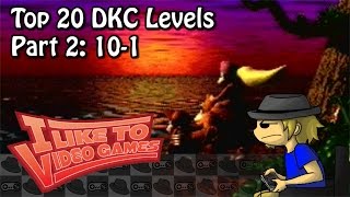 Top 20 Donkey Kong Country Levels Part 2: 10-1 - VZedshows (feat. Perrydactyl)