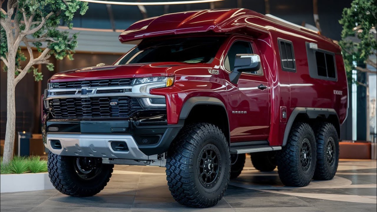 2025 Chevrolet Camper Motorhome 6x6 – The Ultimate Off-Road Adventure ...