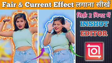 Neon Glowing Outline Effect Video Editing Tutorial || neon glowing effect video editing #inshot