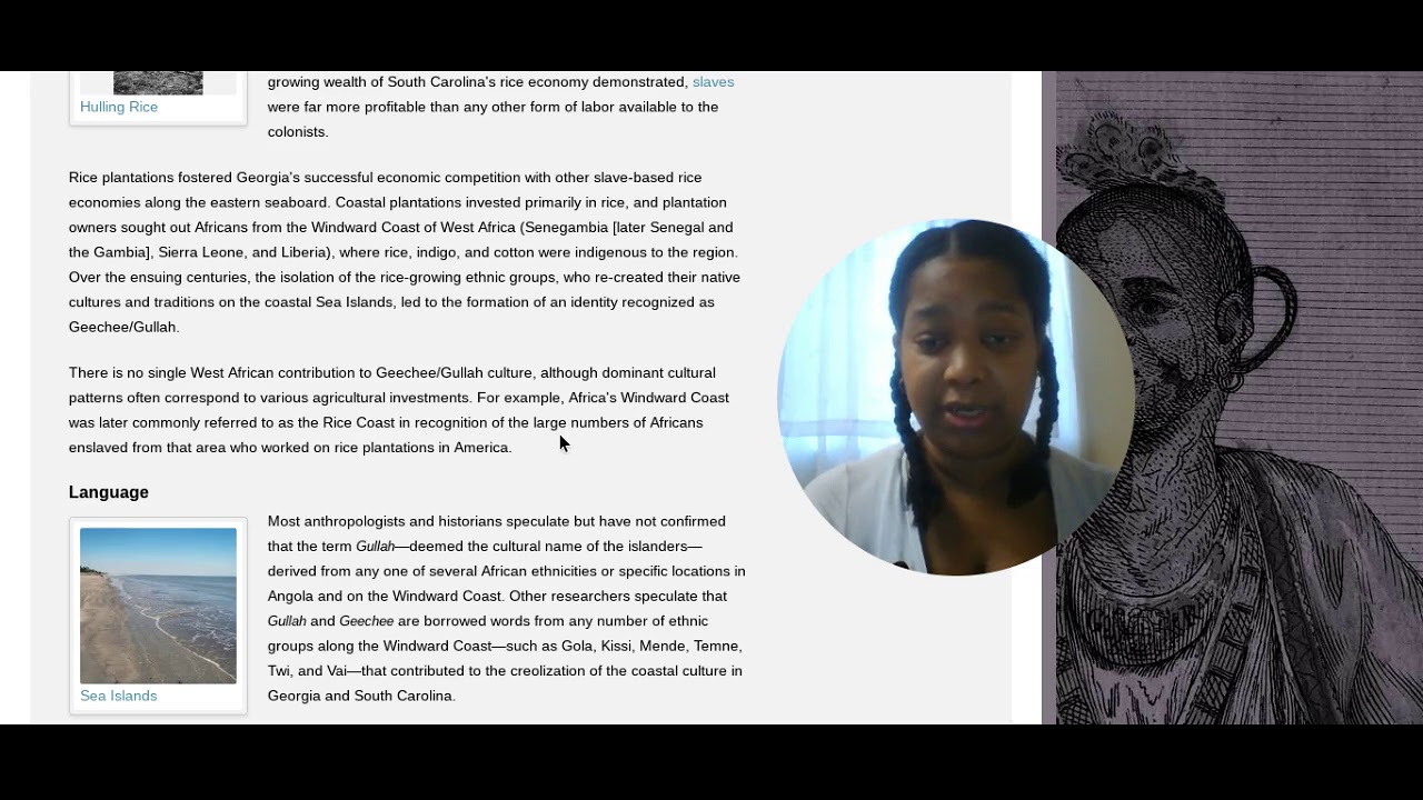 Gullah Geechee Indians (Georgia, South Carolina, Florida) - YouTube