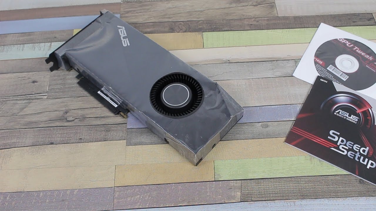 ASUS TURBO-RTX2070-8G [ジャンク] ASUS Turbo GeForce RTX 2070 (TURBO-RTX2070-8G) Videocard Unboxing
