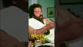 Bud Spencer Preparing For Lunch