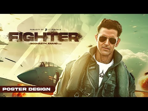 Fighter - Poster Redesign Video | Hrithik Roshan | Deepika Padukone | Anil Kapoor | Siddharth A