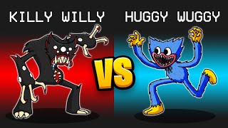KILLY WILLY vs. HUGGY WUGGY Mod in Among Us...