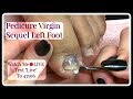 👣Pedicure Tutorial Clients First Pedicure in Salon Pedicure Virgin Left Foot👣