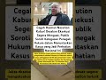 Razman Nasution Didesak Segera Dieksekusi. #shortvideo #short