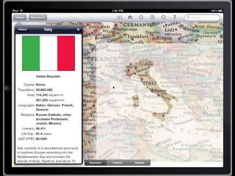 Vídeo: Aplicativo World Atlas: Nat Geo Maps No Seu IPhone - Matador Network
