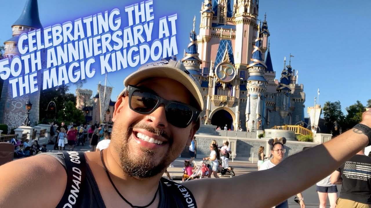 Celebrating The 50th Anniversary At The Magic Kingdom! YouTube