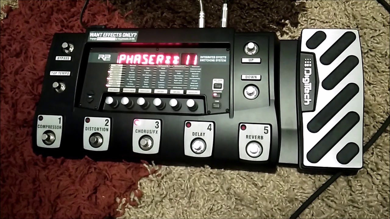 Digitech RP-500 multi effects, revisited. Still great. - YouTube