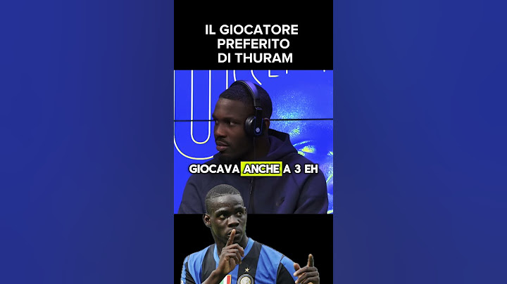 THURAM E IL SUO GIOCATORE PREFERITO #seriea #inter #thuram
