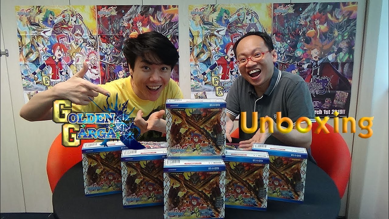 S Climax Booster Pack Vol. 1: Golden Garga Box Opening!