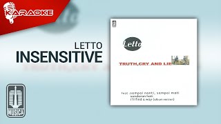 Letto - Insensitive ( Karaoke Video)