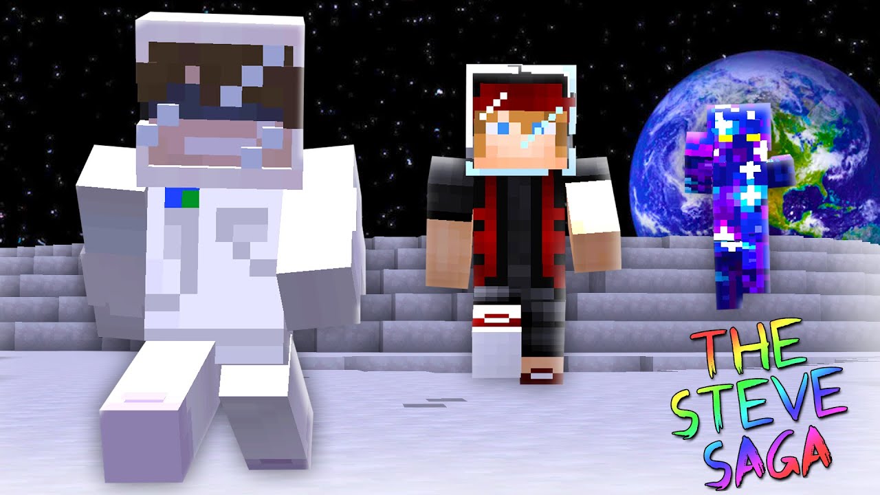 The Steve Saga RETURNS - On the MOON!