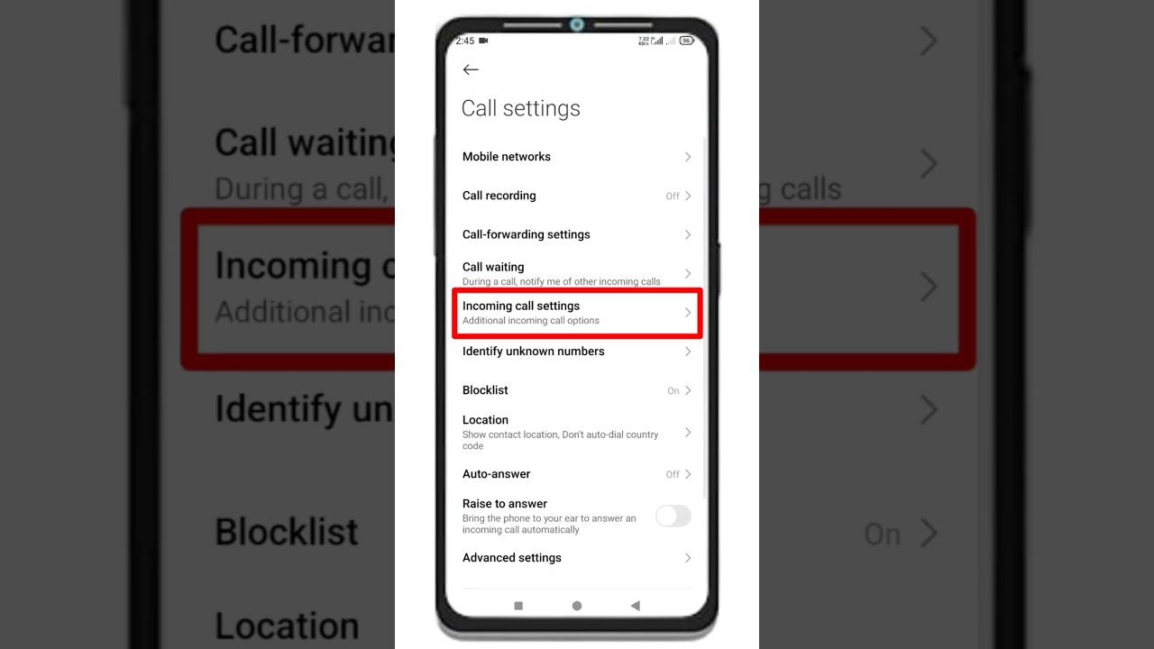 Call Screen Off Problem Solution The Display Turns When A Comes In Shorts