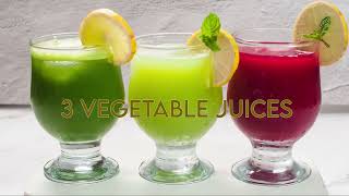 3 Vegetable Juices Recipe For Weight Loss and Glowing Skin