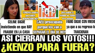 😱 ASÍ CIERRAN LOS VOTOS HOY 13 DE ABRIL ¿KENZO FUERA? LA CASA DE LOS FAMOSOS EN VIVO TELEMUNDO