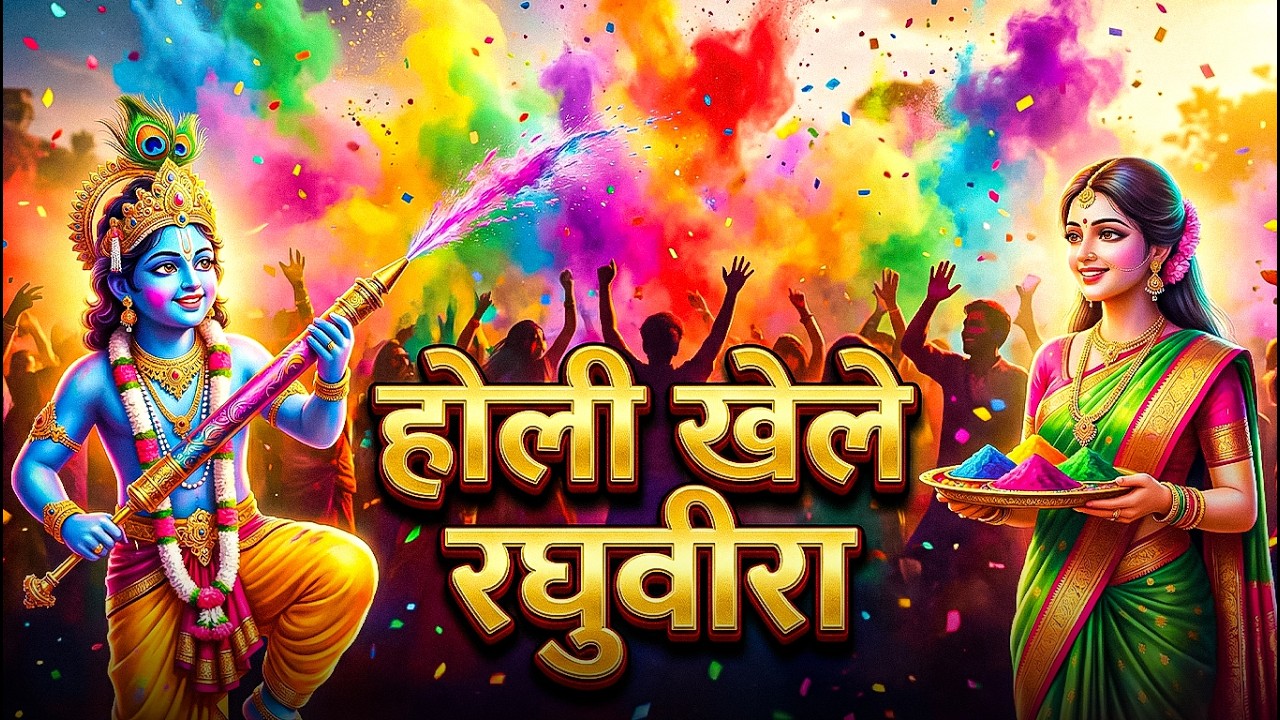 होली खेले रघुवीरा | Awadh Me Holi Khele Raghuveera | Holi Krishan Bhajan | Holi Song 2026