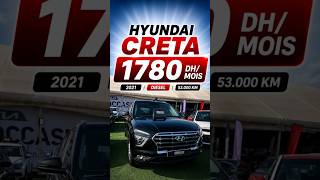 Hyundai Creta à partir de 1780 dh/moins au Salon Avito expo de Casablanca